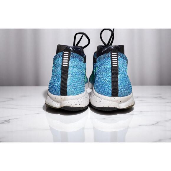 Nike Zoom Flyknit ZVEZDOCHET Men’s Size 9 Blue Green 698616-401 Running Training - Picture 7 of 9